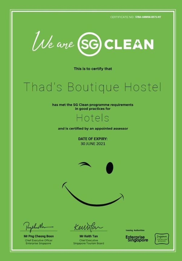 Thad'S Boutique Hostel Singapore Exterior photo